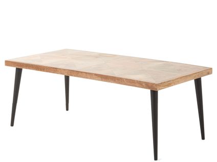 Tanja-table Basse 120x60 Cm En Bois De Manguier