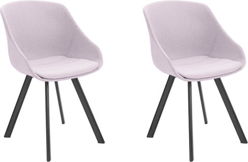 Ben-chaise 2 Pack En Plastique Rosa