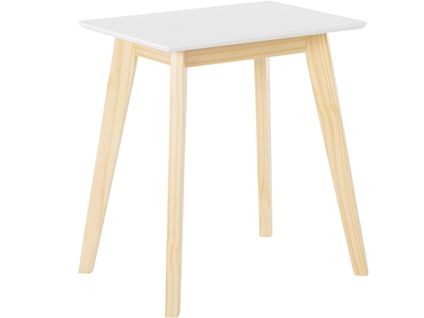Cody-table D'appoint En Mdf Blanc
