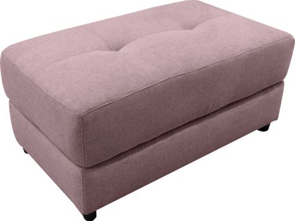 Capena-pouf Rose Tissu