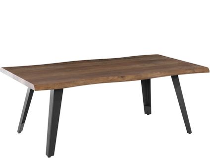 Igor-table Basse 130x70 Cm Aspect Bois Noir