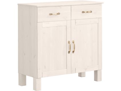 Alby-buffet 2 Portes 2 Tiroirs Blanc