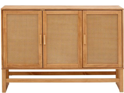 Jolene - Buffet Avec 3 Portes En Pin Naturel