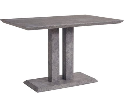 Malin-table 120 Cm Concrete Look