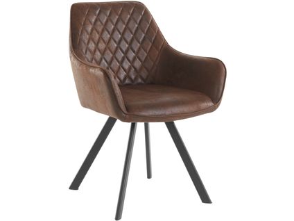 Olga-fauteuil 1pk Brown
