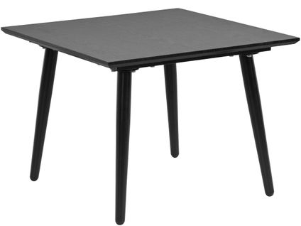 Monza-table D'appoint En Mélaminé Noir
