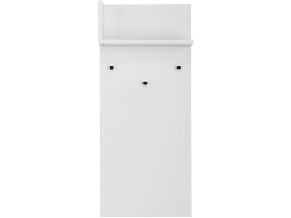 Kosmo - Panneau Avec 1 Étagère En Effet Chêne Blanc