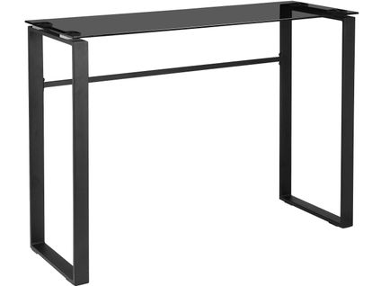 Otis-table Console En Verre Noir