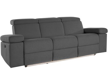 Rayland-canapé 3 Places Manuel Anthracite Tissu Sunday