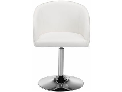 Wales-fauteuil 1 Pack Blanc Chrome