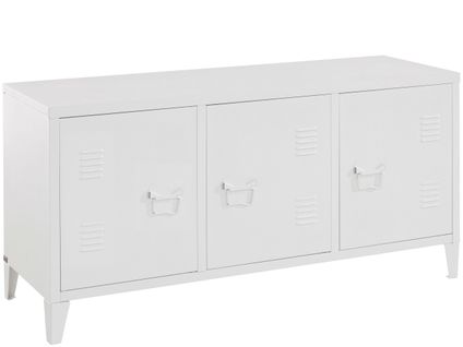 Salino-meuble Bas 3 Portes Blanc