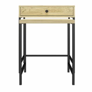 Tamlin-tables D'appoint Set De 2 En Mélaminés Nature