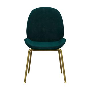Astor-chaise De Salle à Manger En Velours Vert