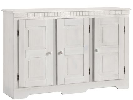 Lisa - Buffet 3 Portes En Blanc