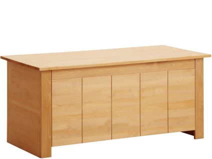 Bertram-coffre 100x45x45 Aspect Chêne