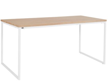 Mali - Table à Manger En Effet Chêne Blanc 8 Personnes L180