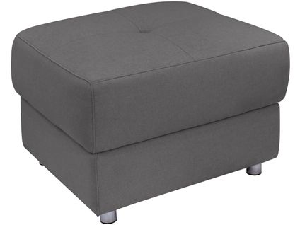 Pareli-pouf En Tissu Anthracite