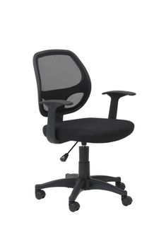 Davis-chaise De Bureau En Noir