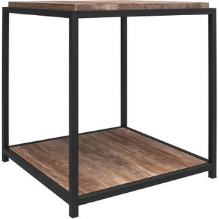 Quincy - Table D’appoint En Effet Chêne