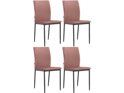 Pavia-chaise De Salle à Manger 4 Pk Rose