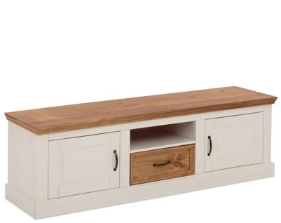 Selma - Planche Basse 160 Cm Blanc