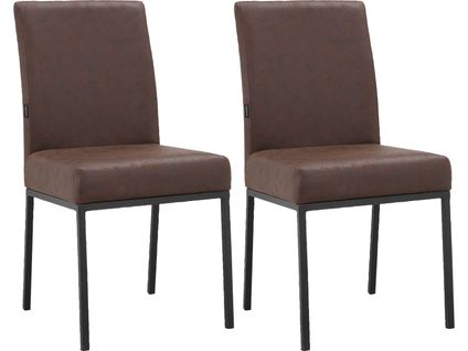 Dax-chaise De Salle à Manger 2 Pk Brown