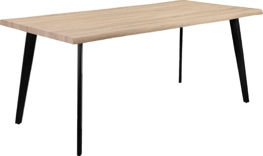 Axel-table De Salle à Manger 180 Cm Avec 8 Places En Chêne Noir