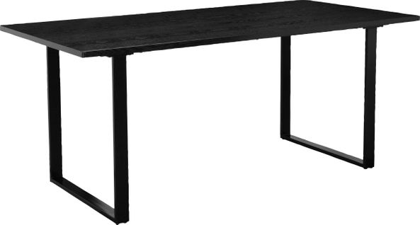 Silas-table De Salle à Manger 180 Cm Noir