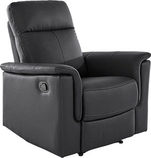 Southbrook-fauteuil Inclinable Manuel Noir Lea/pu