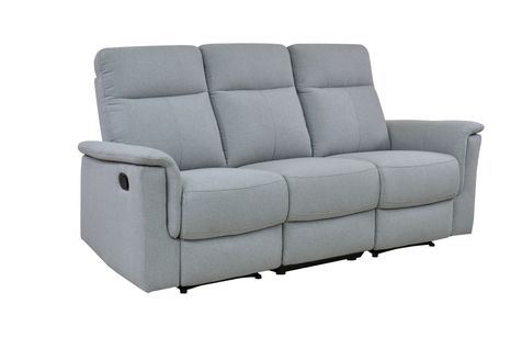 Southbrook-canapé 3 Places Électrique Gris Clair/tissu Sunday