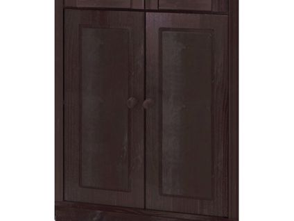 Anita-portes De Bibliothèque En Pin Havana, Lot De 2, Laquées