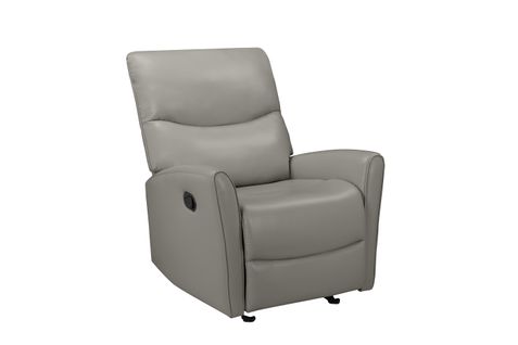 Chesley-fauteuil Inclinable Manuel Gauche Gris Pu