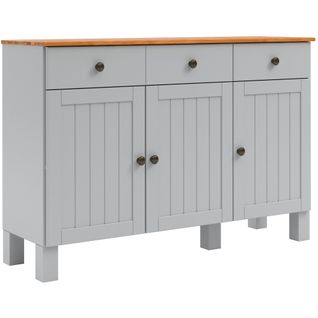 Alby Ii-buffet 3 Portes Et 3 Tiroirs En Pin