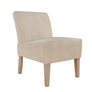 Hazen-chaise Longue En Tissu Ivoire