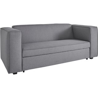 Asmund-canapé Lit Avec Surface De Couchage 160x202 Cm En Line Look Gris