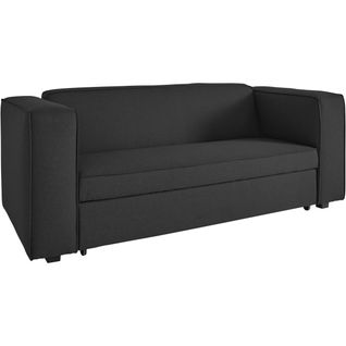 Asmund-canapé Lit Avec Surface De Couchage 160x202 Cm En Line Look Anthracite