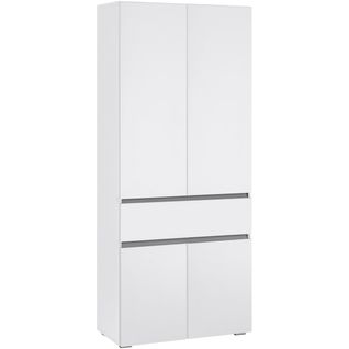 Wisla -colonne Avec 2+2 Door Et 1 Tiroir In White