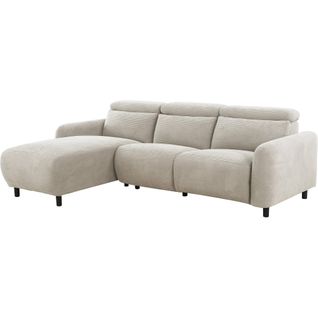 Skaane-skaane 3pl 1 Méridienne L Électrique Crème Cor