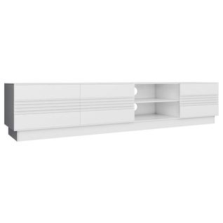 Toro-meuble TV Blanc à 3 Portes