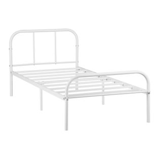 Cadre De Lit Simple Rangement En Métal Design Simple 197*91*28 Cm