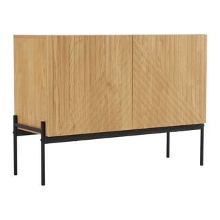Buffet Avec 2 Portes Et Pieds En Métal, Buffet Design Linéaire