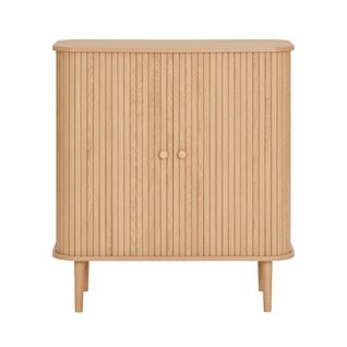 Buffet 2 Portes Coulissantes En Bois H87cm