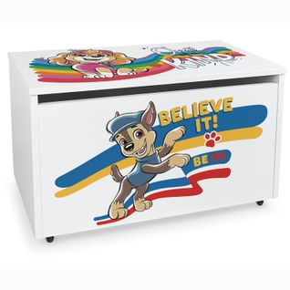 Coffre De Rangement Pour Enfants - Paw Patrol : La Pat' Patrouille - Dimensions: L 71 X P 40 X H 54