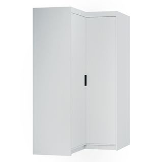 Armoire D’angle 2 Portes Storicos Blanc L.97,8 Cm – Design Moderne