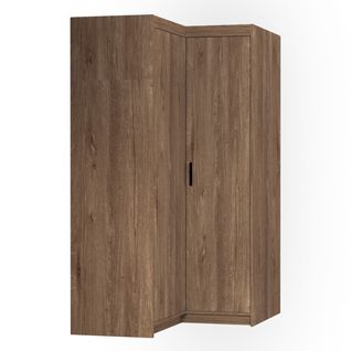 Armoire D’angle 2 Portes Storicos Imitation Chêne Lefkas L.97,8 Cm – Design Moderne