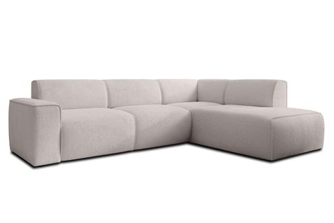 Canapé D'angle Droit En Tissu Didim L 292/220/78 Cm - Taupe