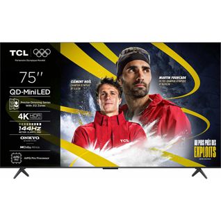 Téléviseur LED 75" (190cm) 4k Uhd Smart TV- 75c6k