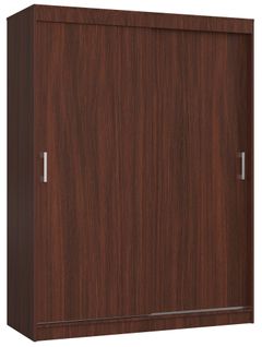 Akord Armoire Coulissante Mono Wengé 150x60x200