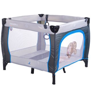 Quadra Parc Bébé De Voyage Pliant De 0 À 15 Kg      Gris