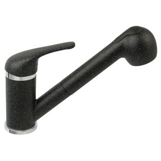 Robinet Mitigeur Avec Douchette Extractible Freya Noir Graphite